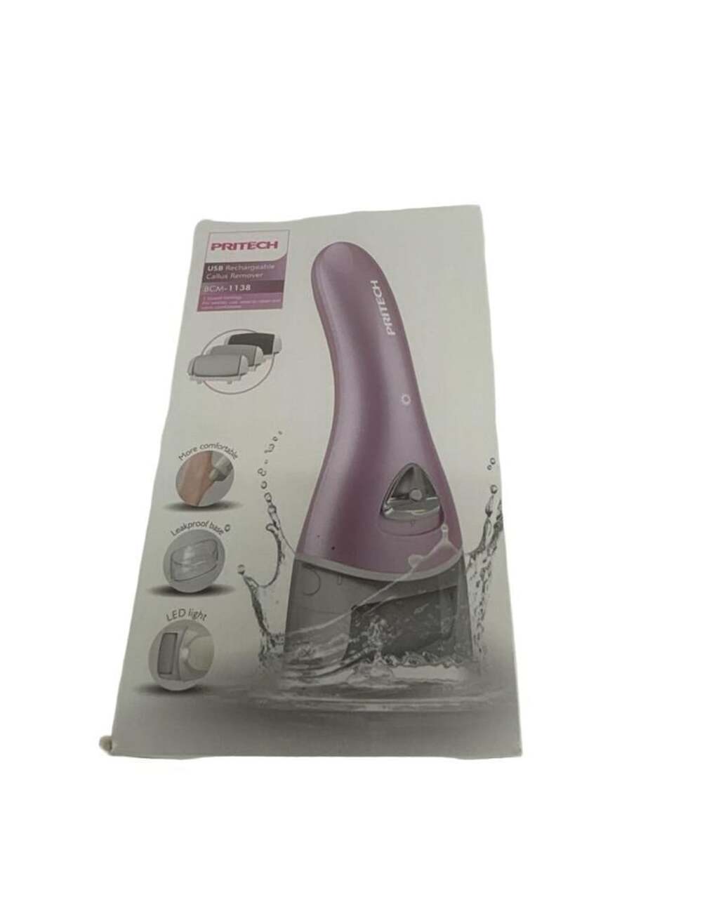 Pritech USB Rechargeable Callus Remover BCM-1138